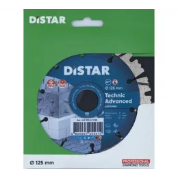 Диск алмазный сегментный по армированному бетону Technic Advanced (125х22.2 мм) DiStar