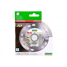 Диск алмазный сплошной по керамограниту Esthete (125х1.1х22.2 мм) для УШМ DiStar