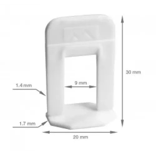 Зажимы для СВП TLS-Profi 1,4 мм 100 шт
