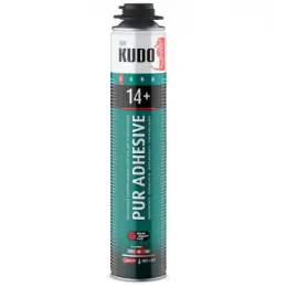 Клей-пена монтажный для теплоизоляции KUDO PUR ADHESIVE PROFF 14+