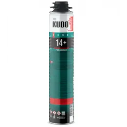 Клей-пена монтажный для теплоизоляции KUDO PUR ADHESIVE PROFF 14+