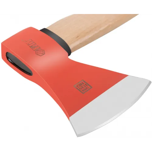 Кованый топор с деревянной рукояткой FIT 800гр