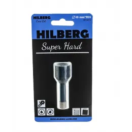 Коронка алмазная с воском по керамике и керамограниту Super Hard (10 мм; M14) Hilberg