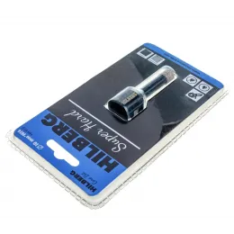 Коронка алмазная с воском по керамике и керамограниту Super Hard (10 мм; M14) Hilberg