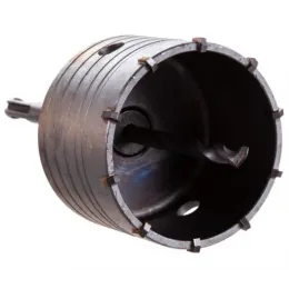 Коронка по бетону ЗУБР МАСТЕР с державкой (80 мм; SDS-Plus)