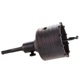 Коронка по бетону ЗУБР МАСТЕР с державкой (80 мм; SDS-Plus)