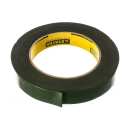 Лента двухсторонняя клейкая на вспененной основе 19мм х 5м STAYER "Profi"