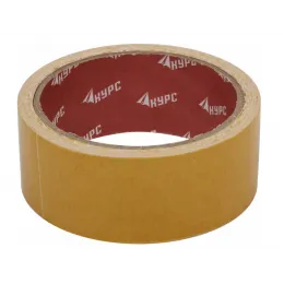 Лента клейкая двусторонняя КУРС 38мм х 10м