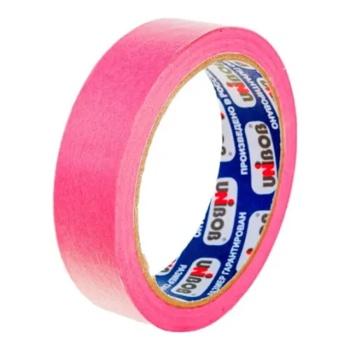 Малярная лента для деликатных поверхностей UNIBOB 25 мм х 25 м