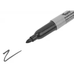 Маркер строительный перманентный КУРС черный