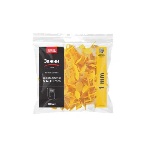 СВП для тонкой основы Beorol 1 мм зажим ворота (100 шт.)
