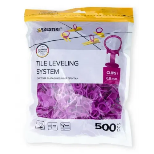 СВП Зажим 1.0 мм 3D KRESTIKI PROFI - 500шт/уп