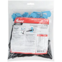 СВП Зажимы 50 шт + Клинья 50 шт  ширина шва 2,0 мм КУРС