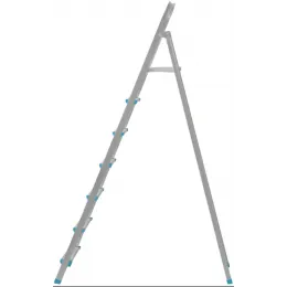 Стальная лестница-стремянка КУРС 7 ступеней