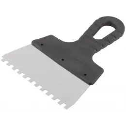 Шпатель зубчатый 150 мм 6х6 КУРС