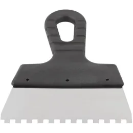 Шпатель зубчатый 150 мм 6х6 КУРС