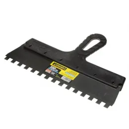 Шпатель зубчатый STAYER 300 мм 8х8