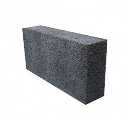 Шлакоблок полнотелый 390х120х188