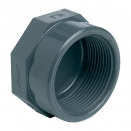 Заглушка НПВХ PN16 ВР клеевое соединение