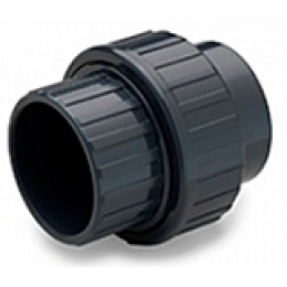 Муфта разборная НПВХ PN10 клеевое соединение