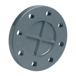 Фланец глухой НПВХ PN16 клеевое соединение