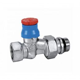 Клапан термостатический R402TG прямой ВР клипс CLIP-CLAP штуцер с герметичной прокладкой GIACOMINI