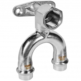 Угольник проходной настенный с креплением ВПр-ВР ROMMER