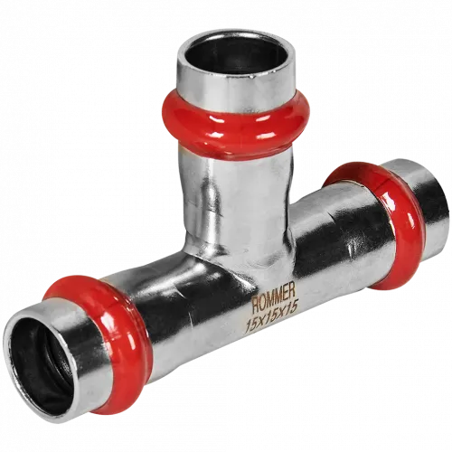 Тройник равнопроходной ВПр ROMMER