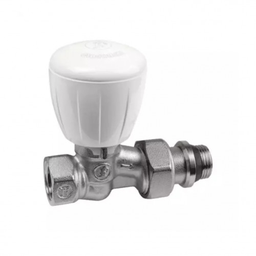 Клапан термостатический микрометрический R422TG Ду 15 Ру16 прямой ВР клипс clip-clap штуцер с герметичной прокладкой GIACOMINI R422X133