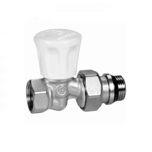 Клапан ручной регулировки Ду 15 Ру16 ВР прямой штуцер с герметичной прокладкой R706A GIACOMINI R706X013