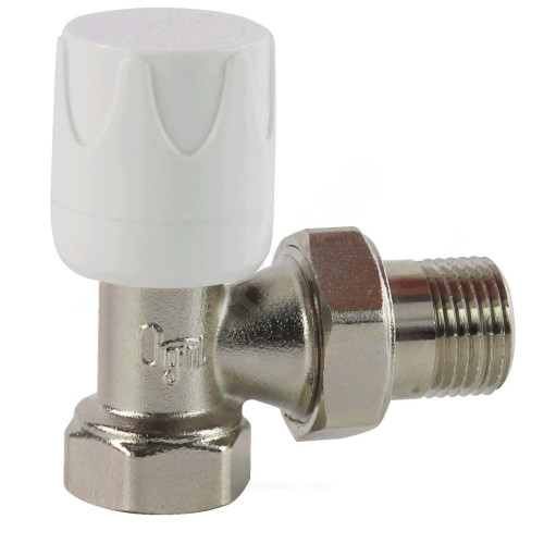 Клапан ручной регулировки Ру10 ВР угловой Ogint