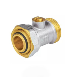 Узел нижнего подключения раздельный Ду 20 Ру10 3/4"x3/4" под евроконус двухтр прямой Aquasfera 5011-01