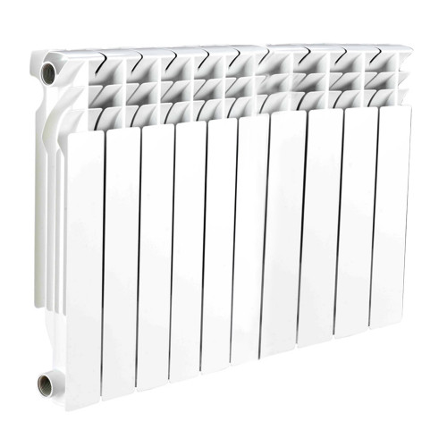 Радиатор секционный алюминиевый Delta Plus 500 RAL 9016 (белый) Ogint