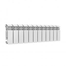 Радиатор секционный биметаллический РБС 200 RAL 9016 (белый) Ogint