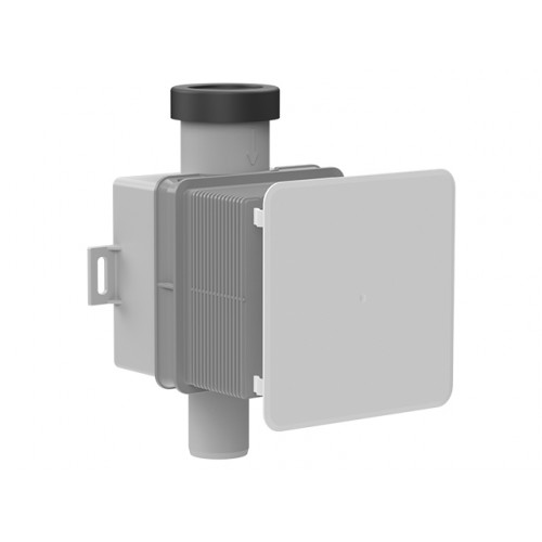 Встроенный сифон для сброса дренажа от кондиционеров, вертикальный, приёмное отверстие Ø20 - 32мм HL138N