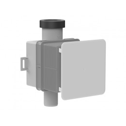 Встроенный сифон для сброса дренажа от кондиционеров, вертикальный, приёмное отверстие Ø20 - 32мм HL138N