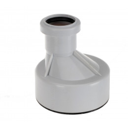 Переходник DN50/110 с поливинилхлорида (ПВХ), полипропилена (ПП) на чугун, свинец, сталь HL9/50/1