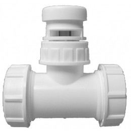 Клапан воздушный канализационный ДН 32X5/4"X1" с Т-образным соединением HL902T/30
