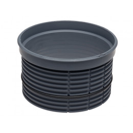 Удлинитель из полипропилена для дворовых трапов, высотой монтажа 125 мм HL620