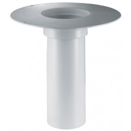 Элемент надставной ДН 125 с уплотнительным резиновым кольцом, высотой 345ММ HL65P