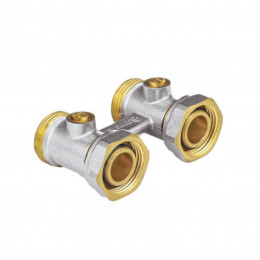 Узел нижнего подключения Ду 20 Ру10 3/4"x3/4" под евроконус однотр прямой Aquasfera 5014-01