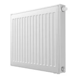 Радиатор стальной панельный VENTIL COMPACT VC тип 21 H=500ММ ниж/п в комплекте кронштейн. встроенный вентиль RAL 9016 (белый) HEATON PLUS