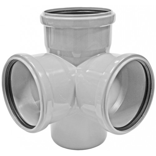 Крестовина ПП двухплоскостная канализационная