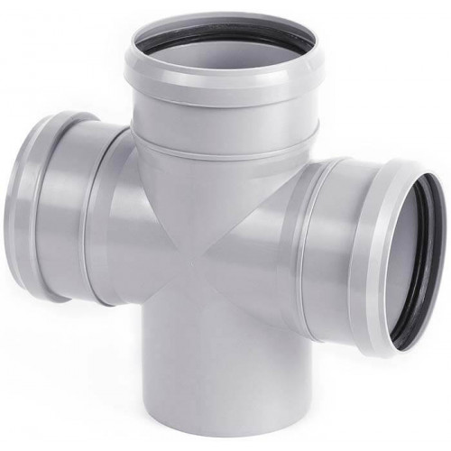 Крестовина ПП канализационная