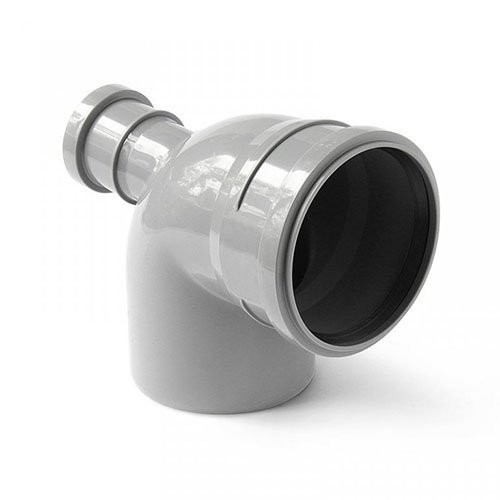 Отвод ПП канализационный с выходом на 50