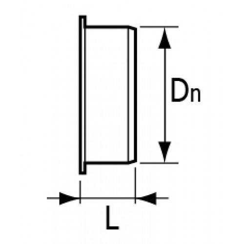 Заглушка НПВХ SN4