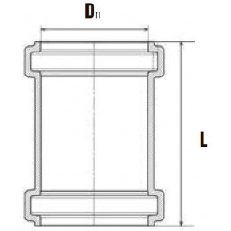 Муфта НПВХ SN4
