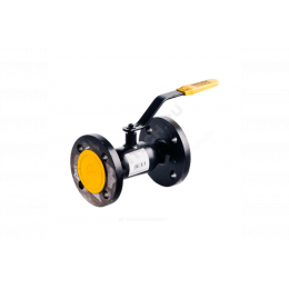 Кран шаровой сталь 11С10ФТ РN16 ФЛ неполнопроходной BROEN