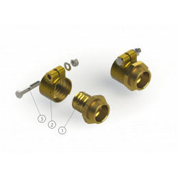 Фитинг компрессионный НР