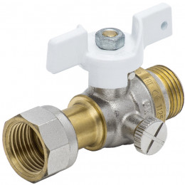 Кран для манометра 3-ходовой латунь 1125 Standard Aquasfera